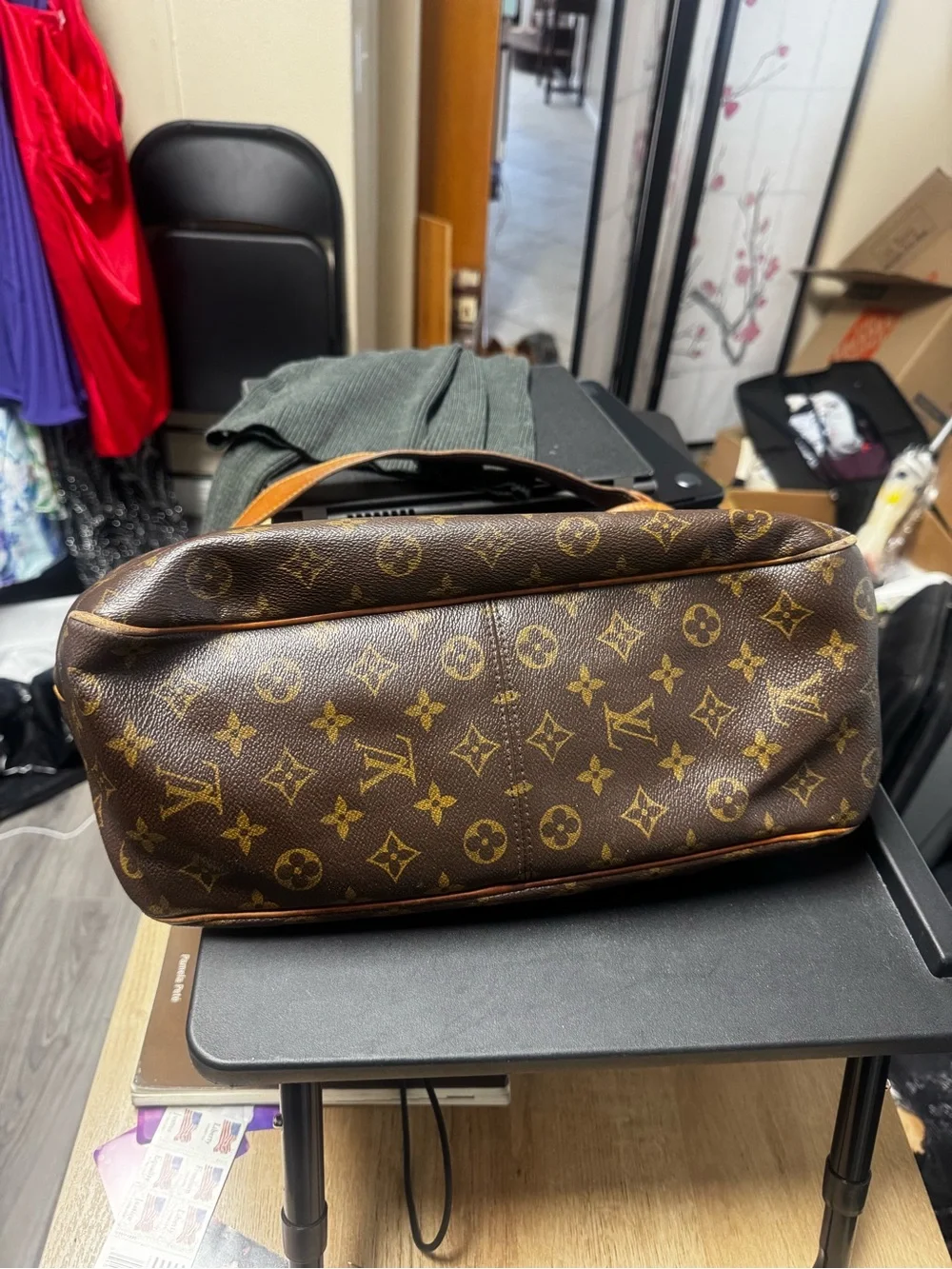 Louis Vuitton Monogram Delightful PM  Brown  Bag in Brown and Tan